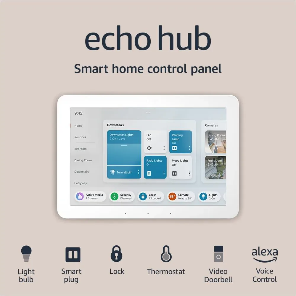 Amazon Echo Hub smart home control panel