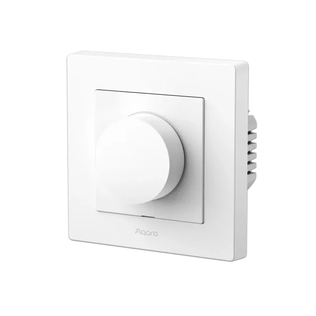 White Aqara Dimmer Switch H2 EU with a central rotary dial