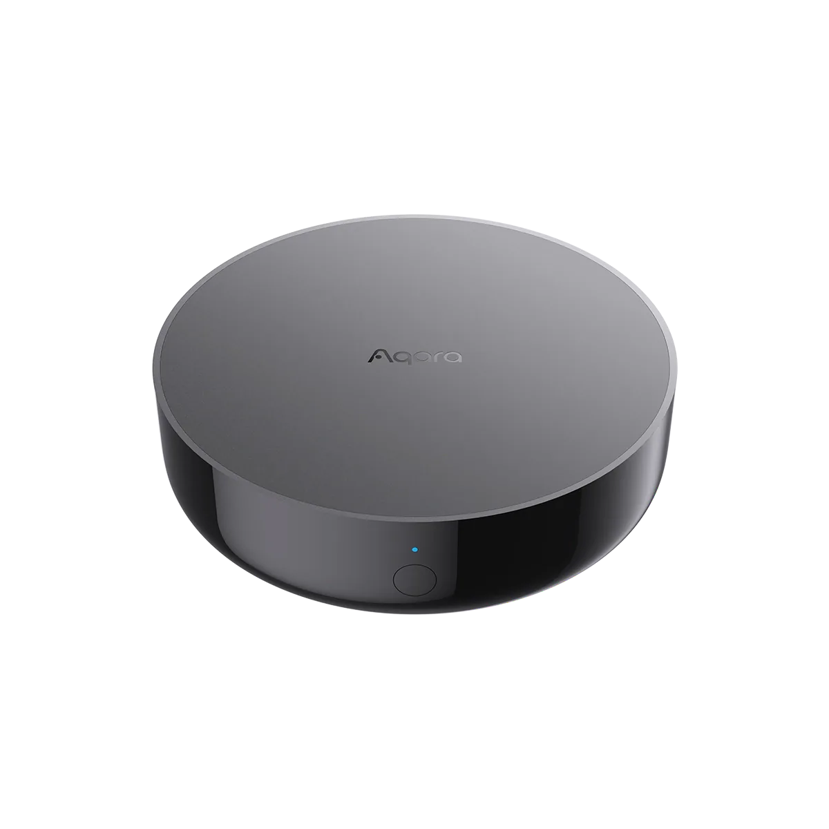 Black Aqara Hub M200 smart home hub