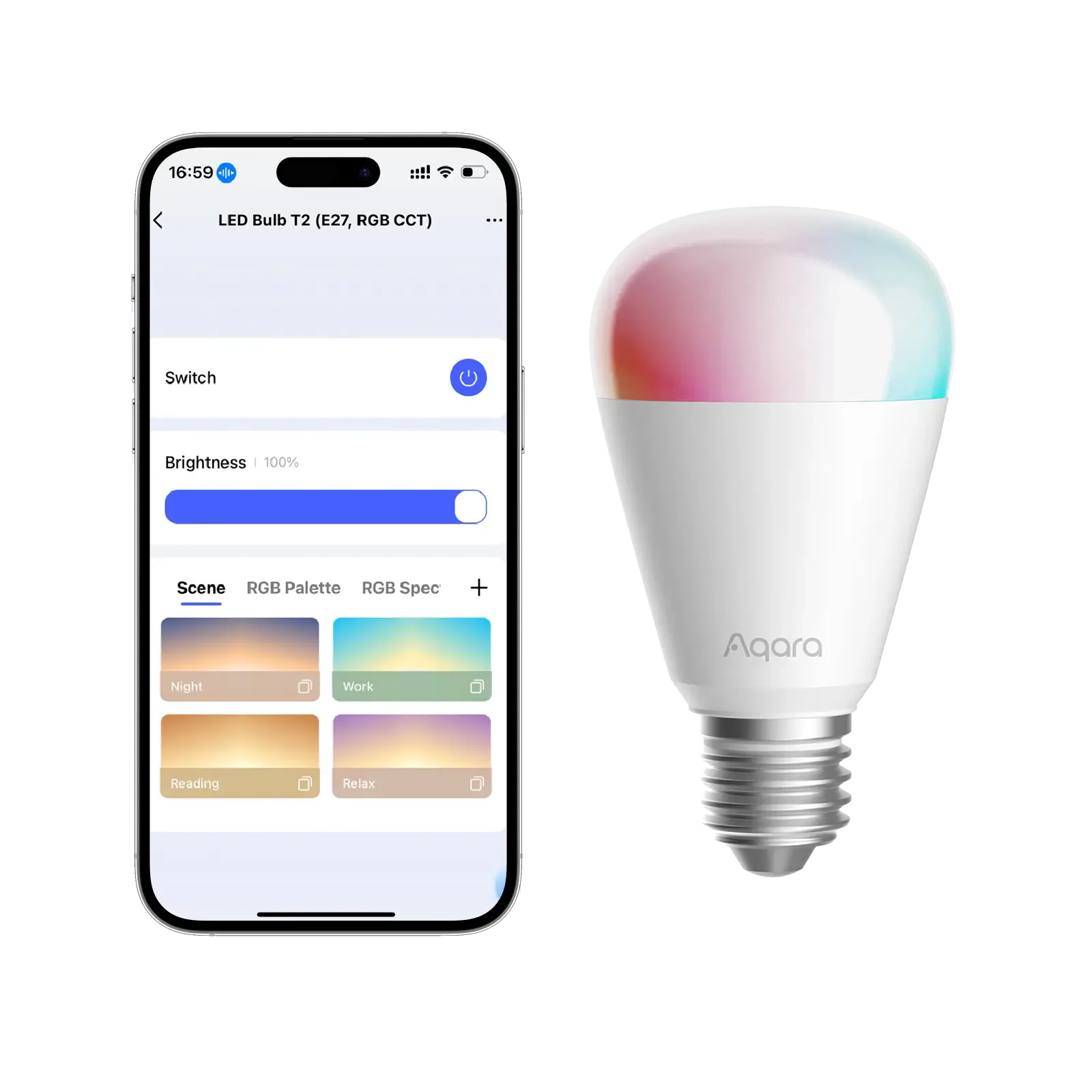 Aqara LED Bulb T2 E26 RGB CCT