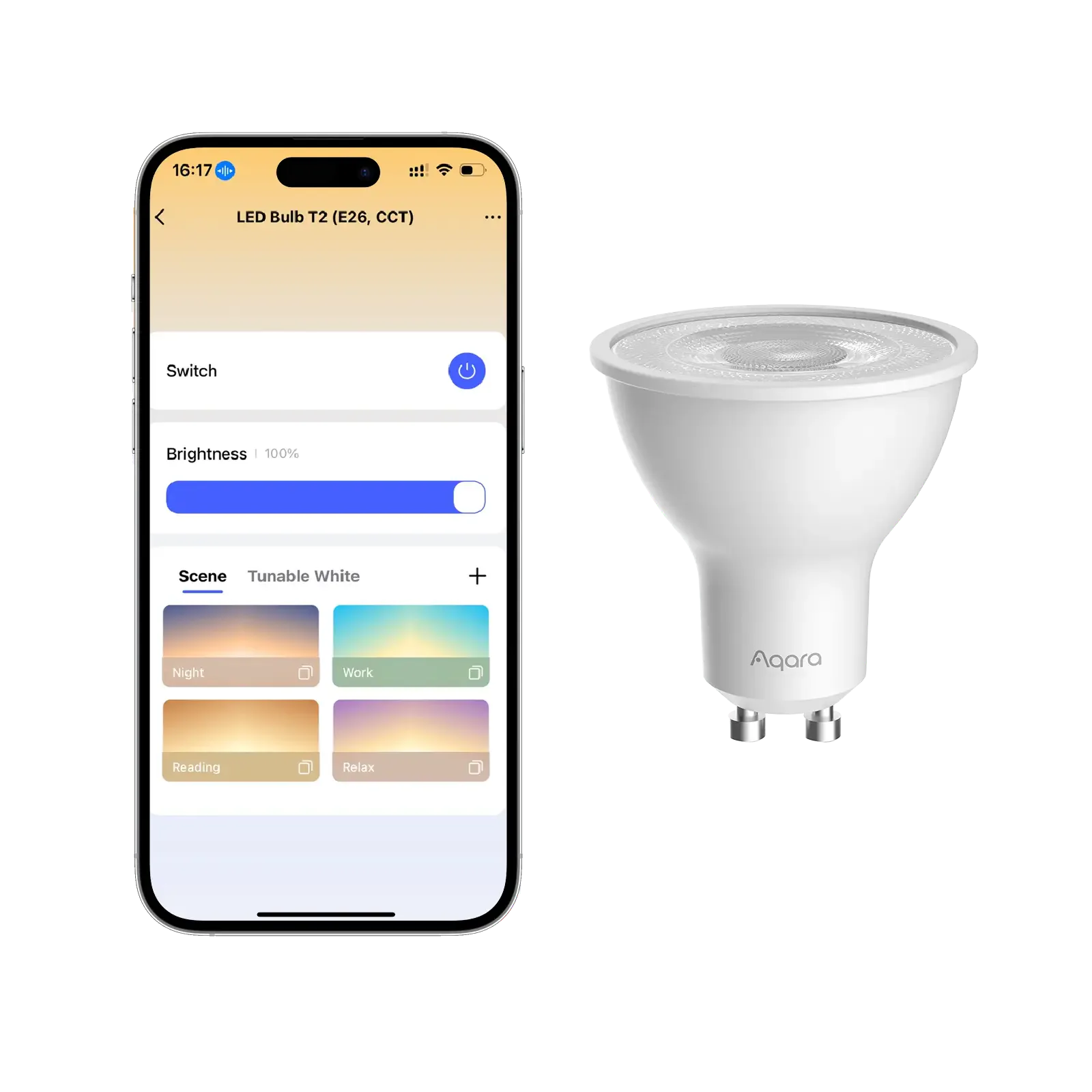 Aqara LED Bulb T2 GU10 White CCT