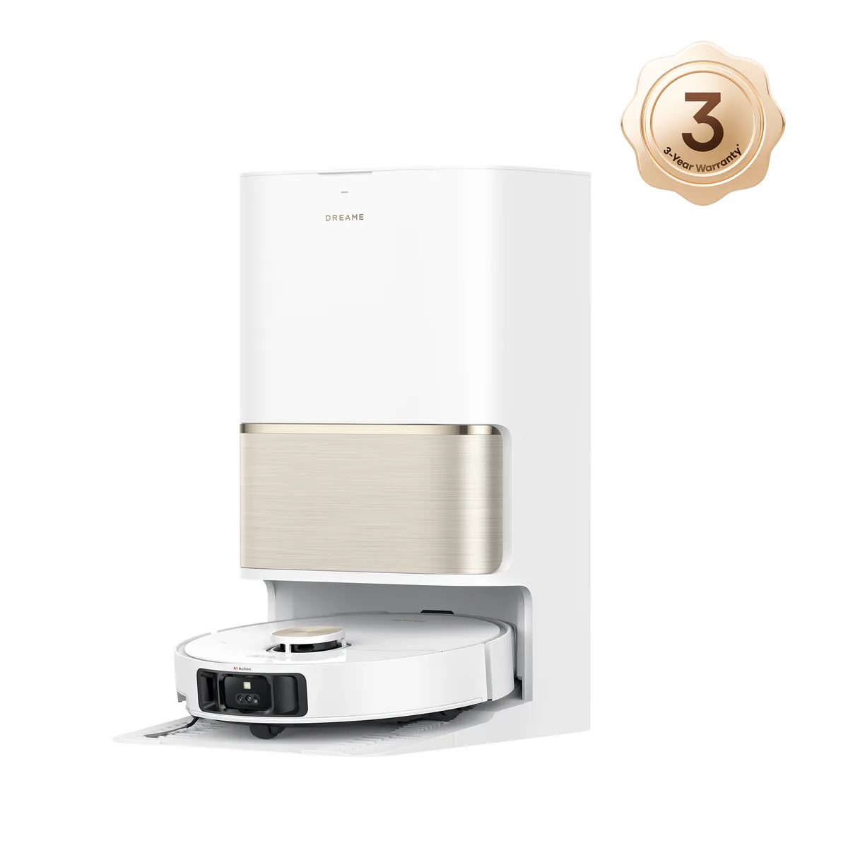 Dreame L50 Ultra robot vacuum and dock