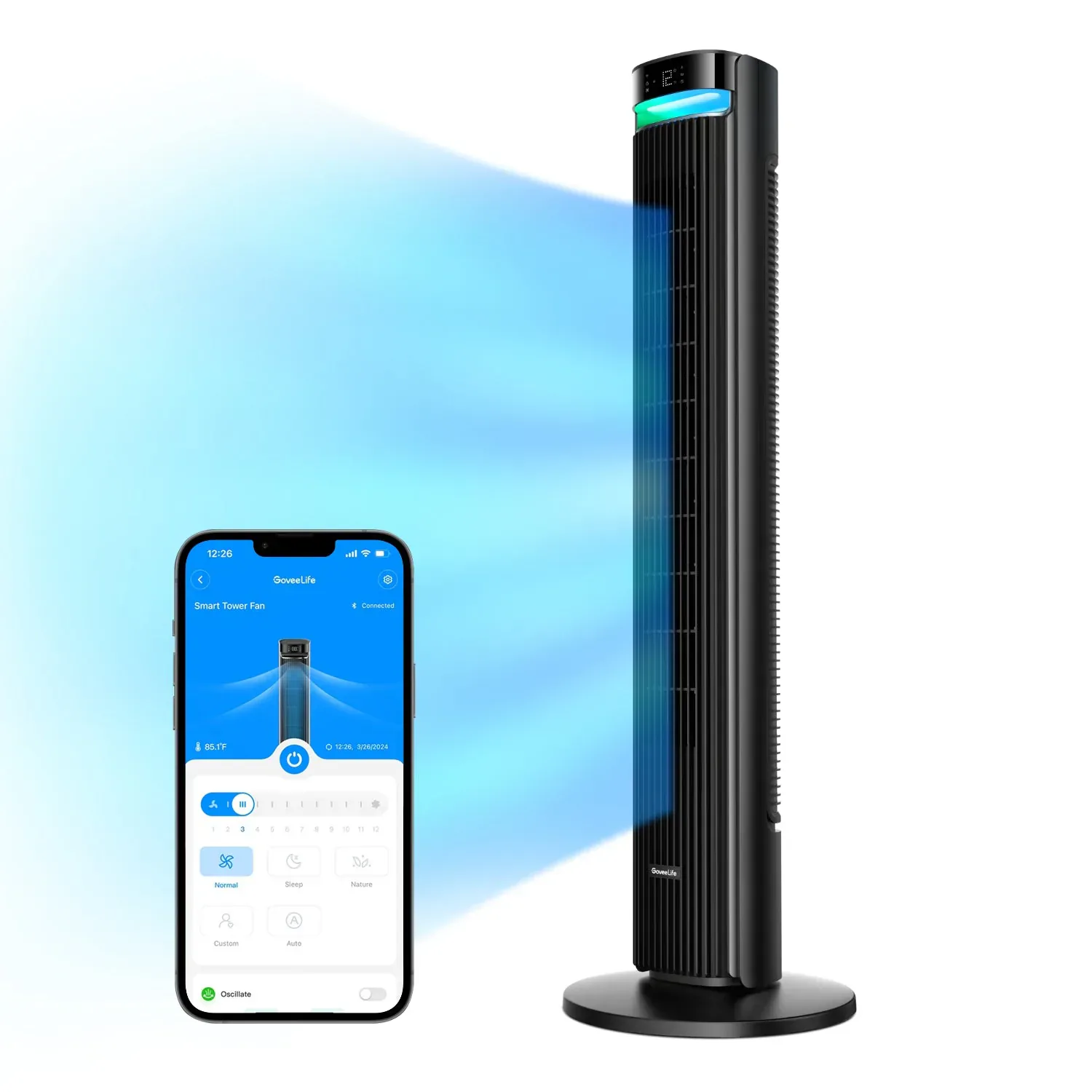 GoveeLife 42-inch Smart Tower Fan 2 Max