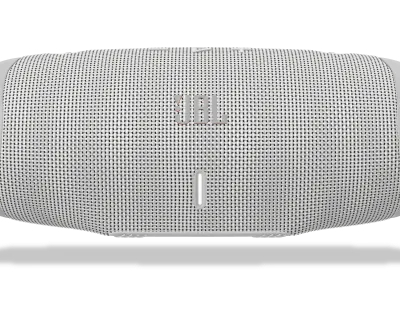 White JBL Authentics 200 smart speaker
