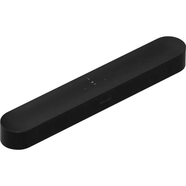 Black Sonos Beam Gen 2 compact soundbar