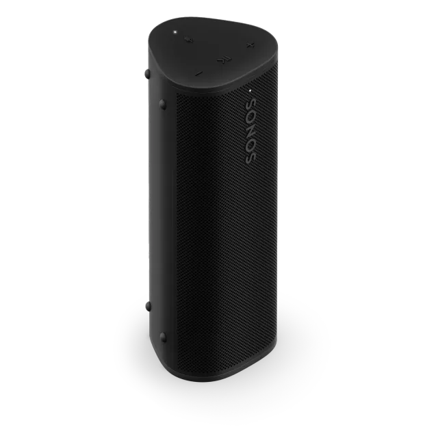 Black Sonos Roam 2 portable speaker