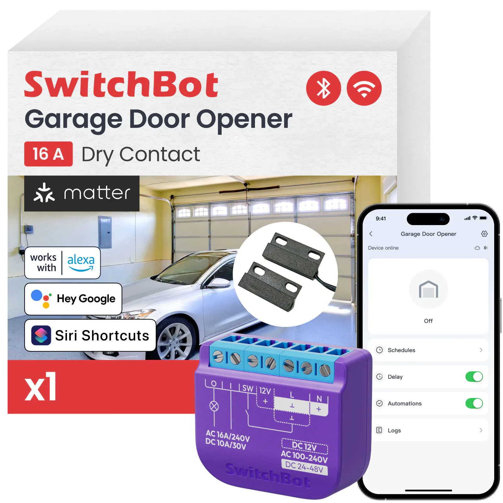 SwitchBot Garage Door Opener controller