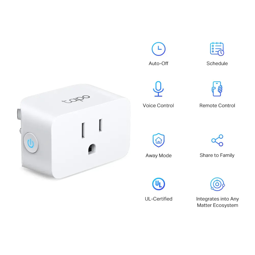Tapo P125M U.S. mini smart Wi-Fi plug